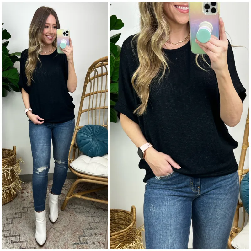 Ellingwood Draped Flowy Top - FINAL SALE sold by Madison + Mallory