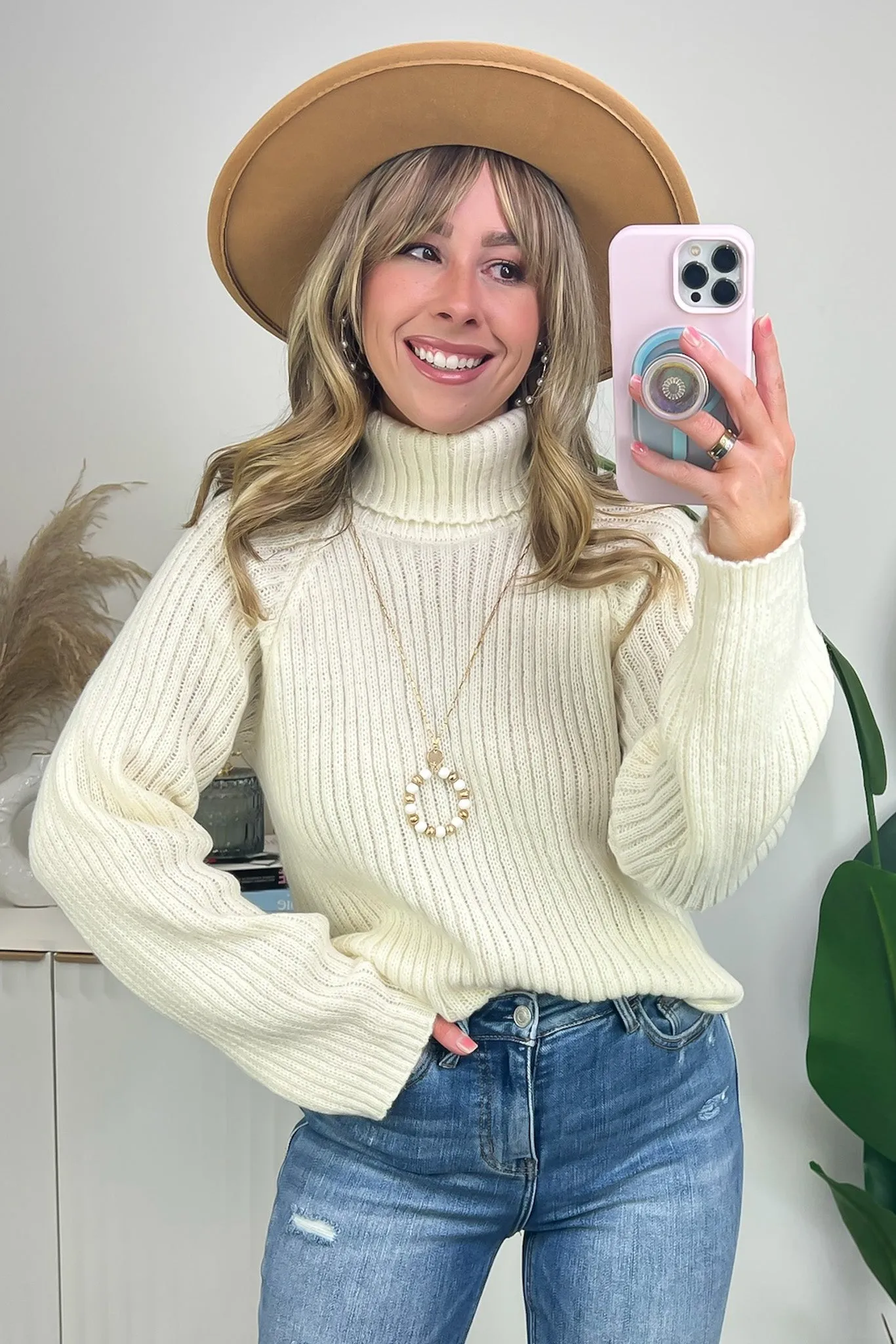 Completely Cozy Turtleneck Pullover Sweater - FINAL SALE sold by Madison + Mallory