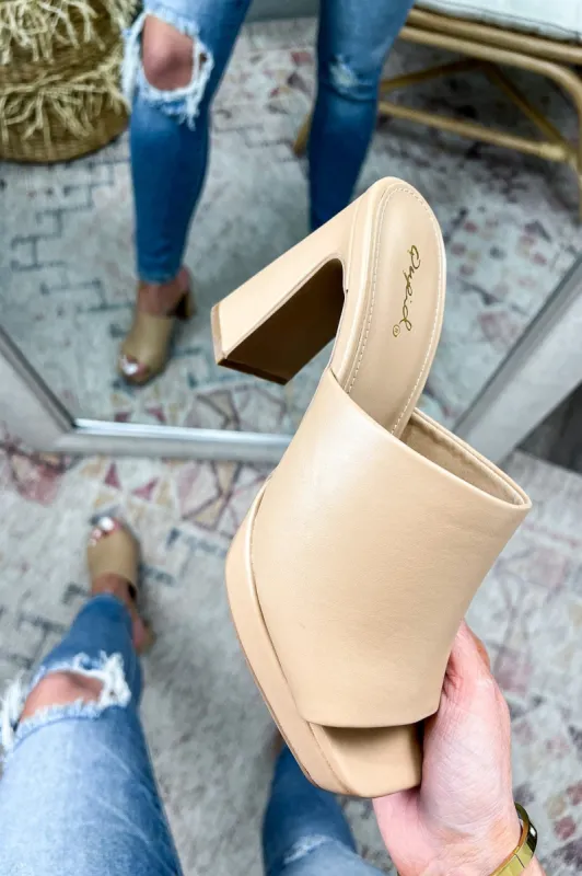 It Girl Slip On Mule Heels - FINAL SALE sold by Madison + Mallory