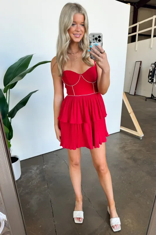 Impressive Delight Ruffle Tiered Dress - FINAL SALE sold by Madison + Mallory