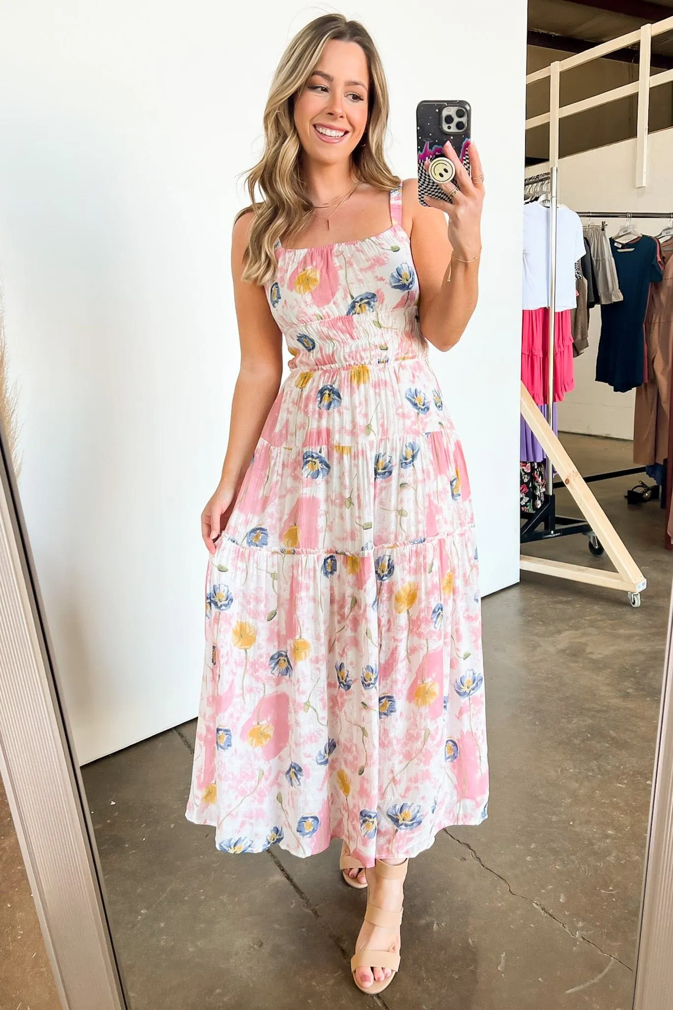 Zeinah Tiered Floral Maxi Dress - FINAL SALE sold by Madison + Mallory product image thumbnail 2
