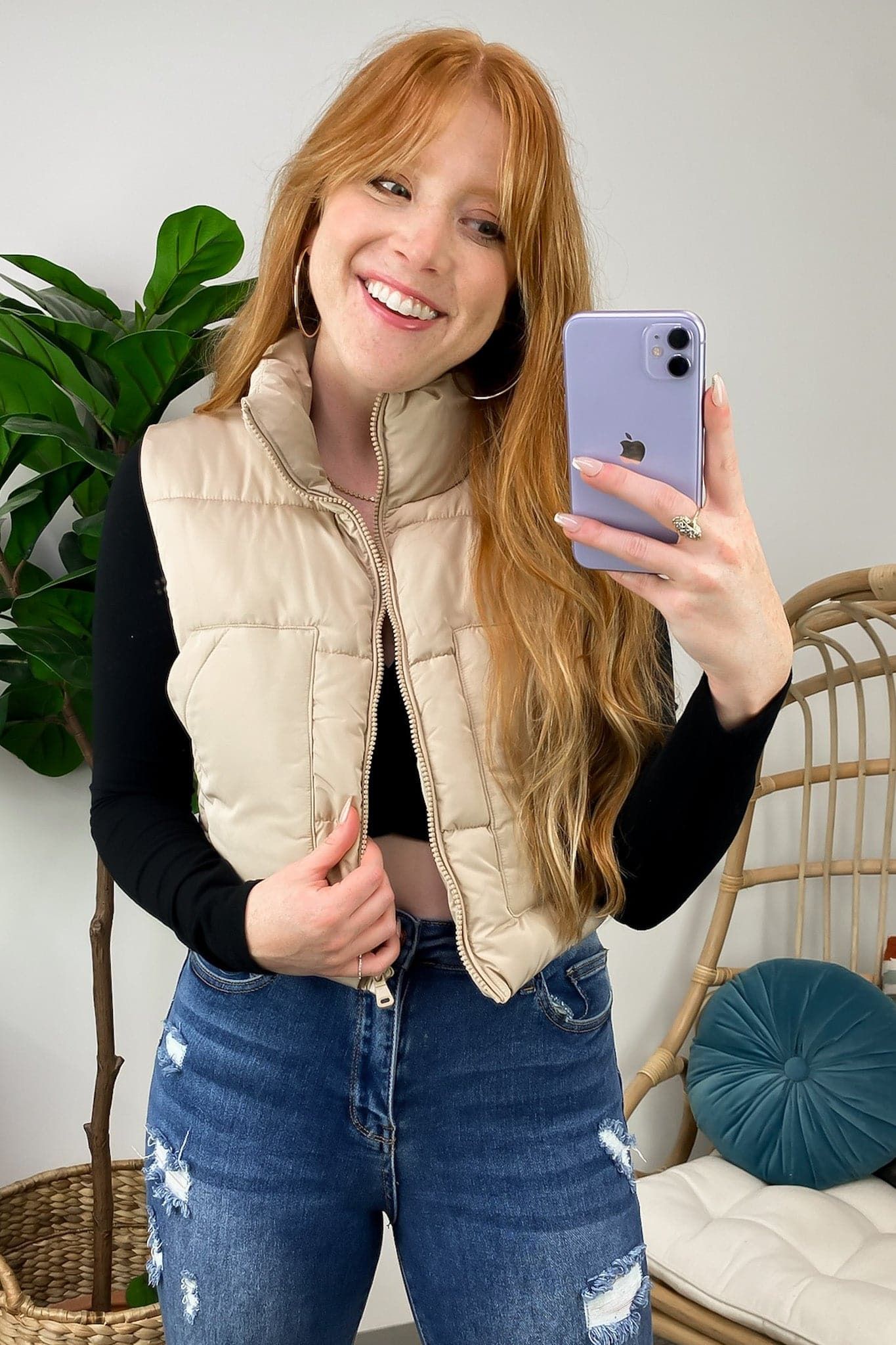 Effortless Upgrade Puffer Vest - FINAL SALE sold by Madison + Mallory product image thumbnail 5