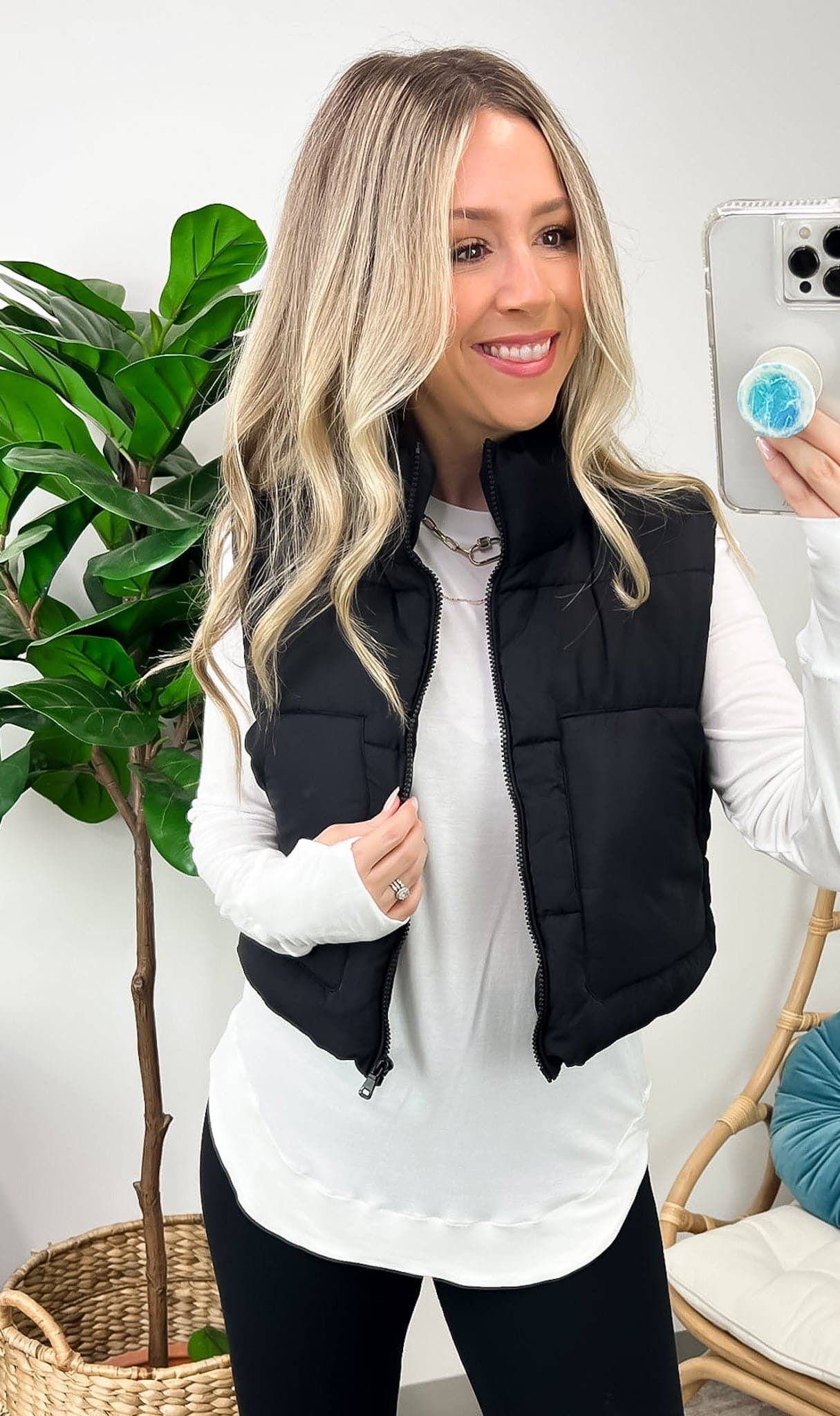 Effortless Upgrade Puffer Vest - FINAL SALE sold by Madison + Mallory product image thumbnail 3