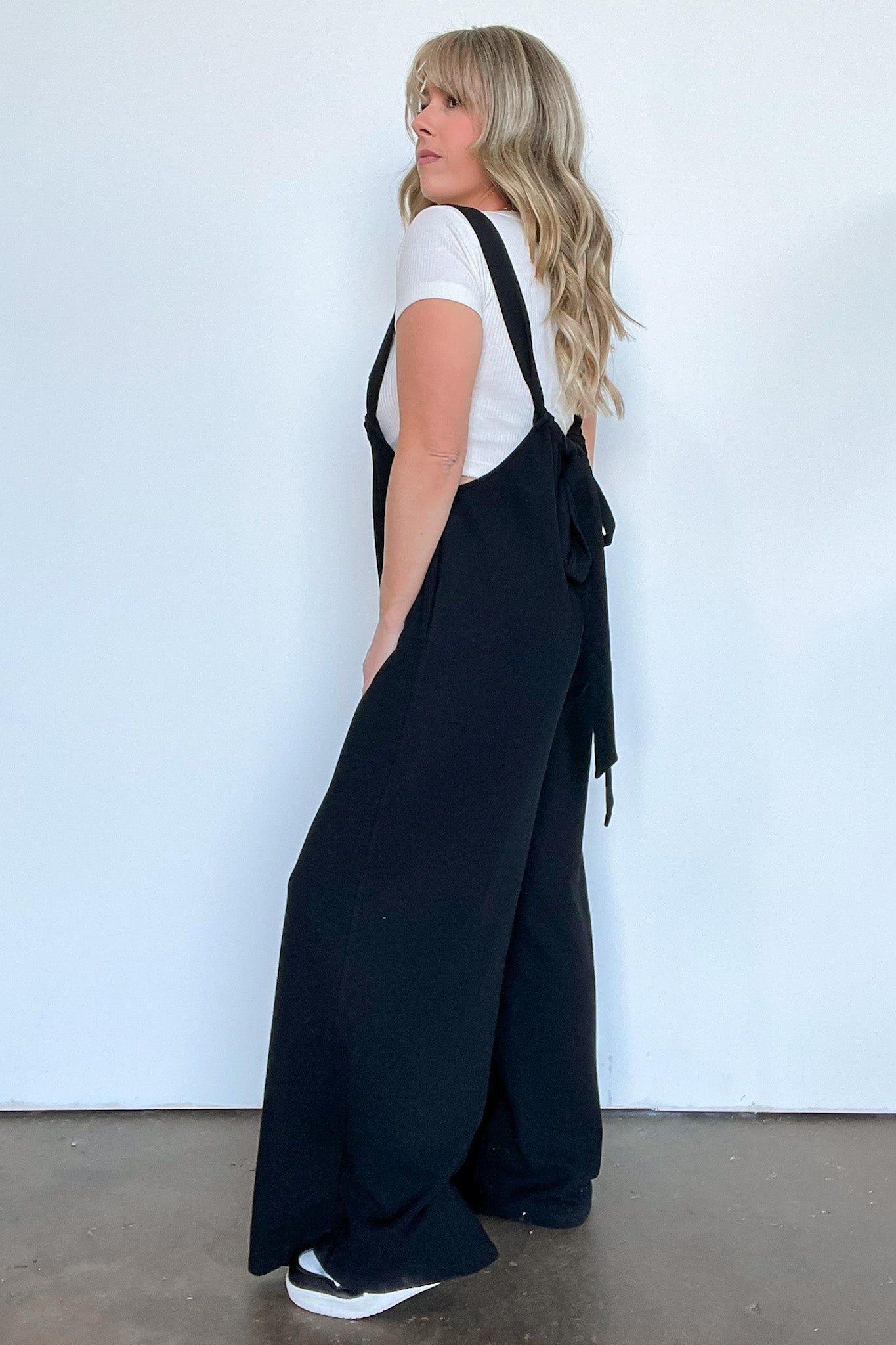 Corrinah Drawstring Flowy Jumpsuit sold by Madison + Mallory product image thumbnail 3