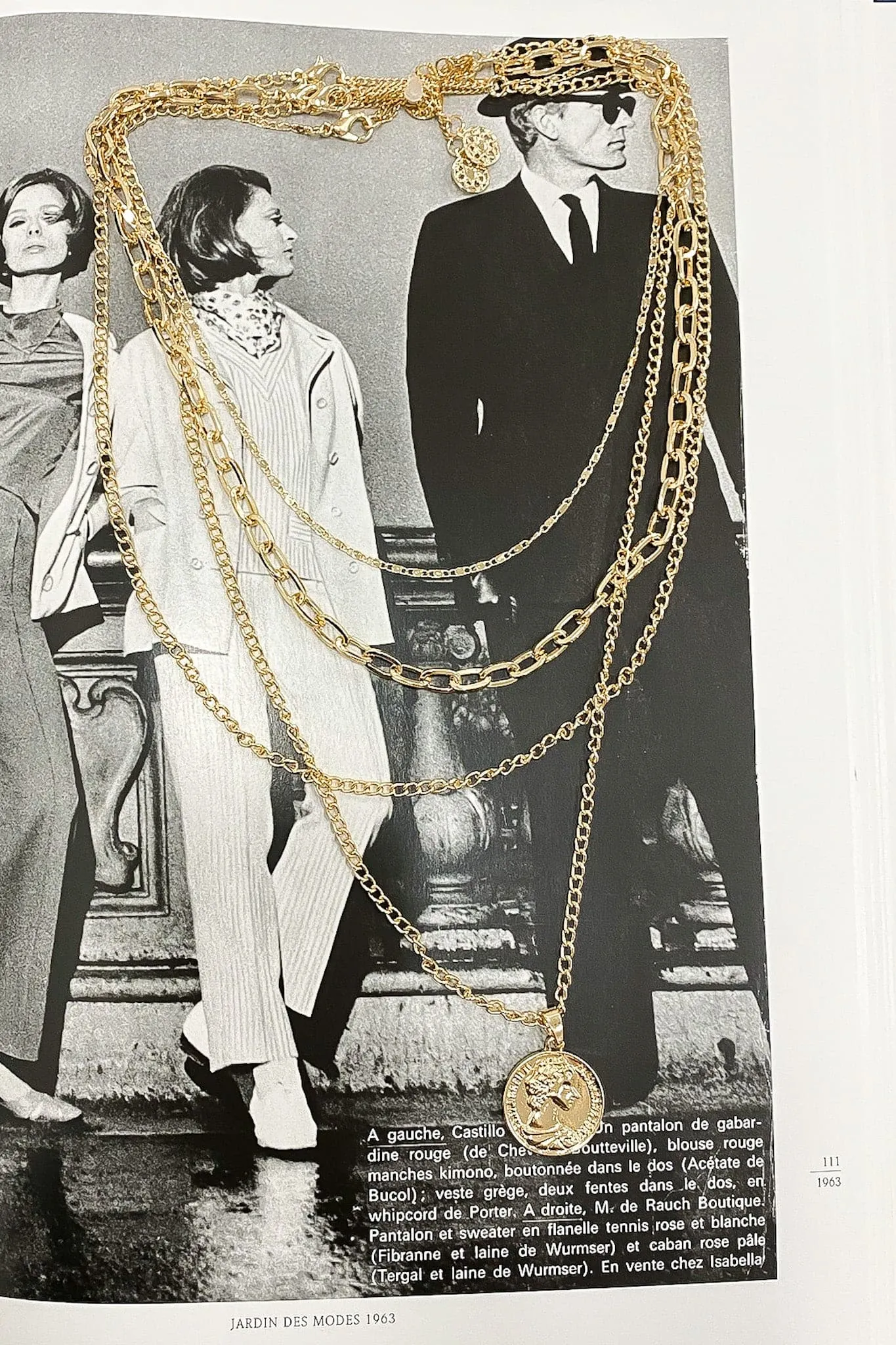 In Control Coin Chain Layered Necklace - BACK IN STOCK sold by Madison + Mallory