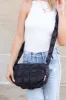 Indy Convertible Quilted Puffer Crossbody sold by Madison + Mallory