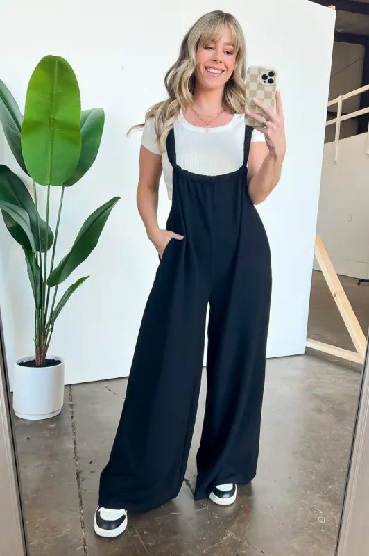 Corrinah Drawstring Flowy Jumpsuit made by Listicle