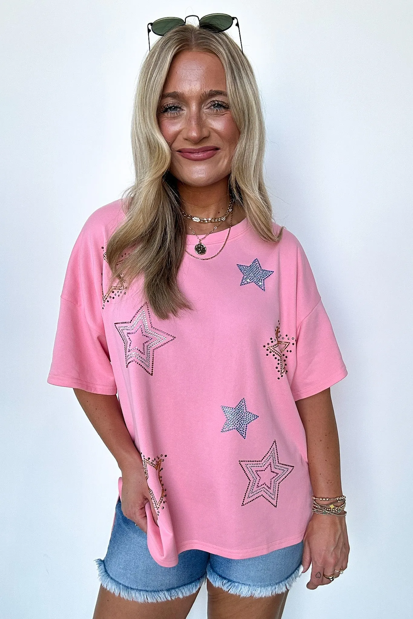 Star Studded Graphic Tee sold by Madison + Mallory product image thumbnail 5