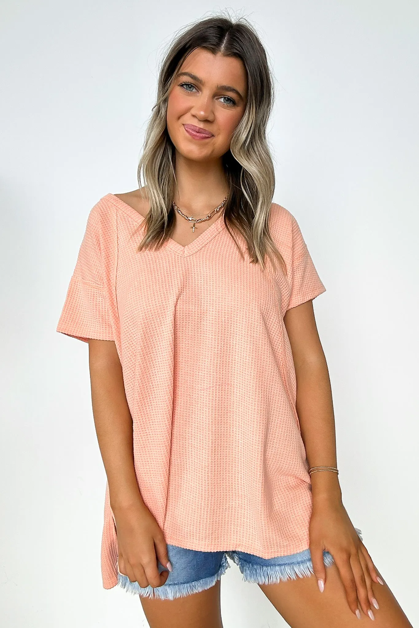 Brynn V-Neck Flowy Top - FINAL SALE sold by Madison + Mallory product image thumbnail 4