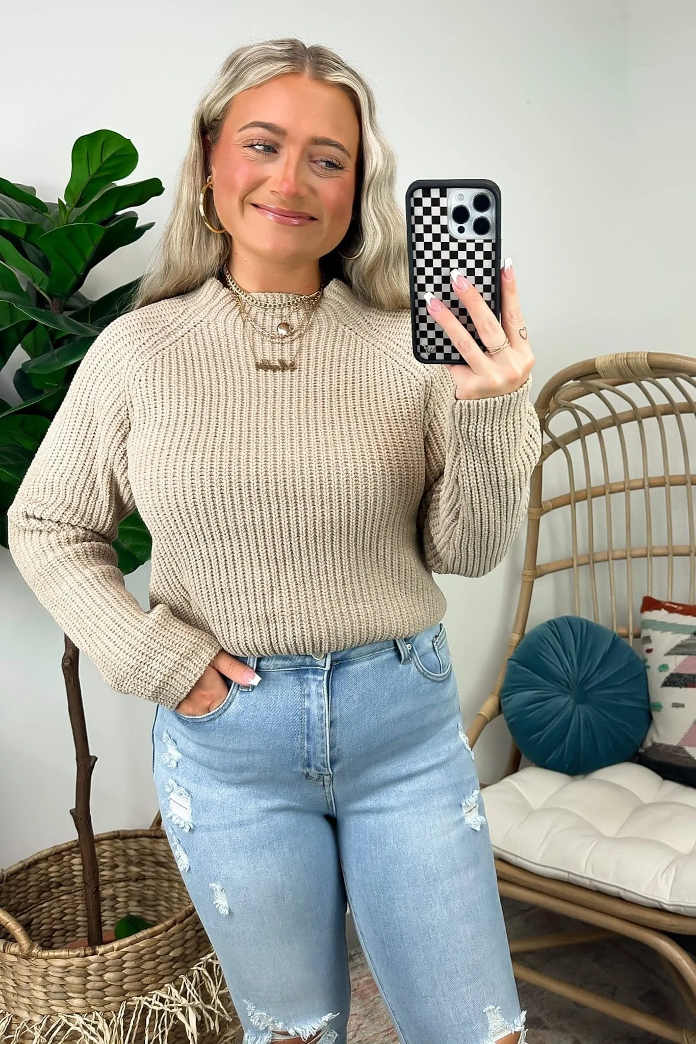 Clarasie Knit Pullover Sweater - FINAL SALE sold by Madison + Mallory product image thumbnail 4