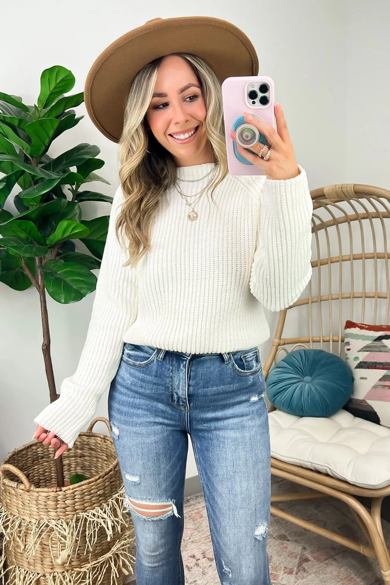 Clarasie Knit Pullover Sweater - FINAL SALE sold by Madison + Mallory product image thumbnail 3