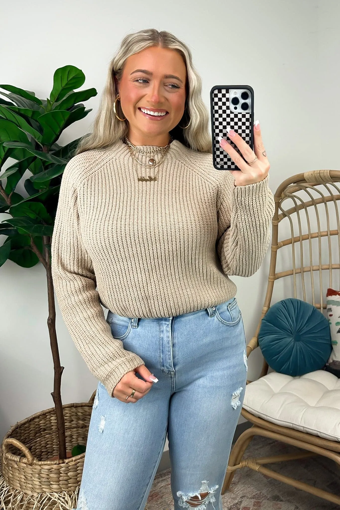 Clarasie Knit Pullover Sweater - FINAL SALE sold by Madison + Mallory product image thumbnail 2