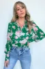 Freshly Floral Button Down Top - FINAL SALE sold by Madison + Mallory