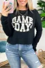 Game Day Graphic Cropped Long Sleeve Tee - FINAL SALE sold by Madison + Mallory