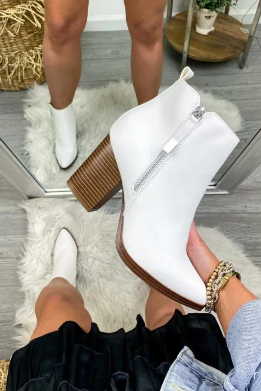 Ranae Faux Leather Heeled Booties *BACK IN STOCK!! sold by Madison + Mallory