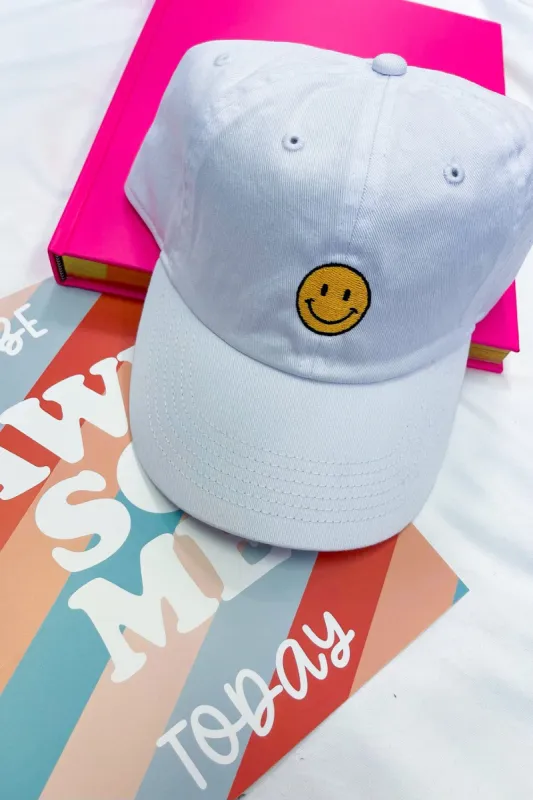 Keep a Smile Embroidered Dad Hat - FINAL SALE sold by Madison + Mallory