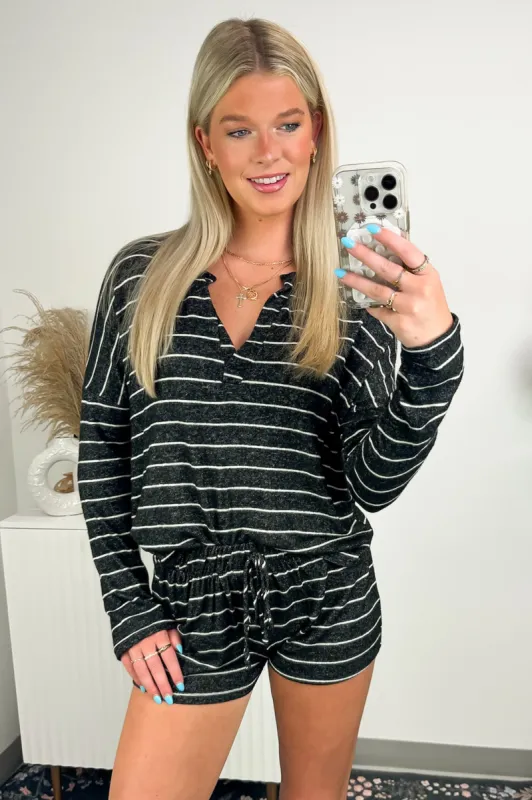 Charley Ribbed Striped Top and Shorts Set - FINAL SALE sold by Madison + Mallory