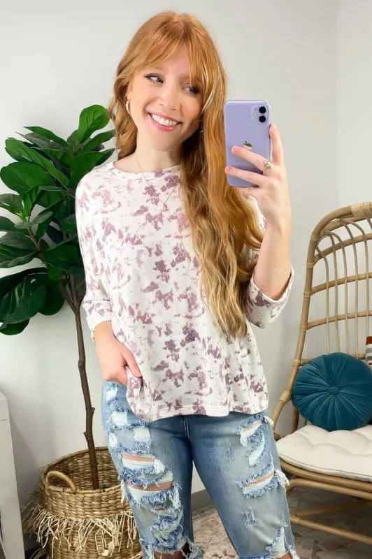 Madeirah Tie Dye Relaxed Top - FINAL SALE sold by Madison + Mallory
