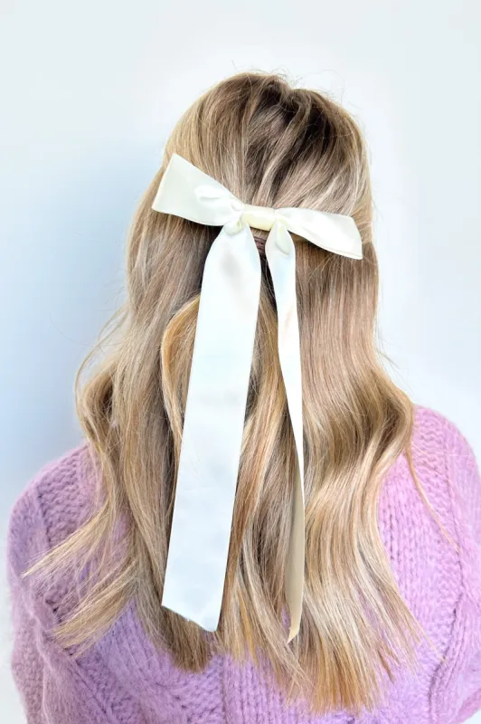 Adored Persona Satin Bow Hair Clips - FINAL SALE sold by Madison + Mallory