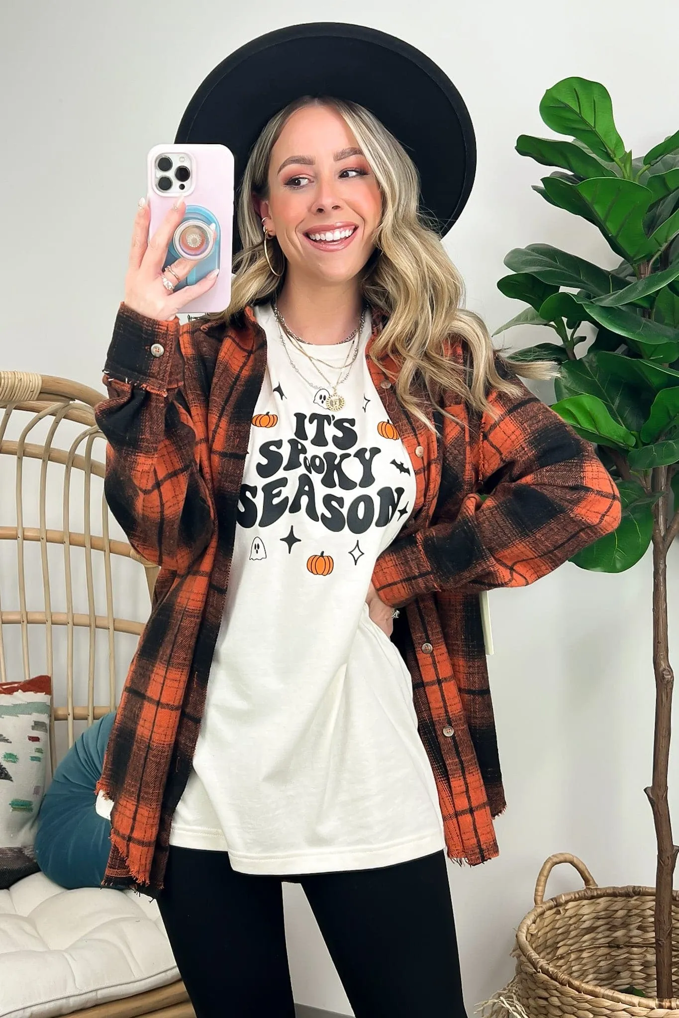 It's Spooky Season Retro Graphic Tee - FINAL SALE sold by Madison + Mallory