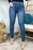 Kiersey High Waist Side Slit Released Hem Skinny Jeans - Judy Blue - FINAL SALE sold by Madison + Mallory
