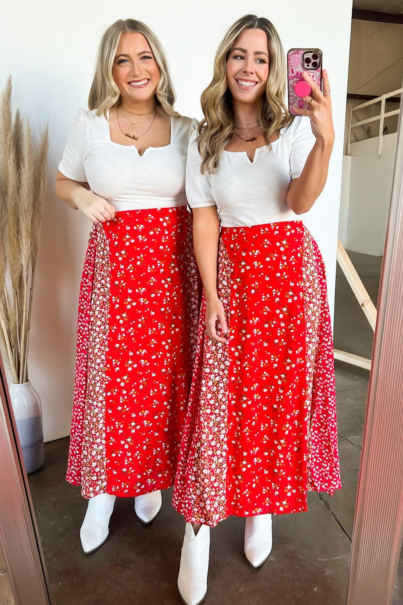Blooming Perfection Floral Print Maxi Skirt - FINAL SALE sold by Madison + Mallory