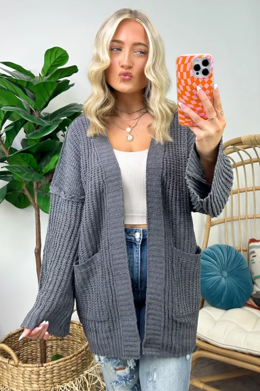 Toasty Chic Long Sleeve Pocket Cardigan - FINAL SALE sold by Madison + Mallory
