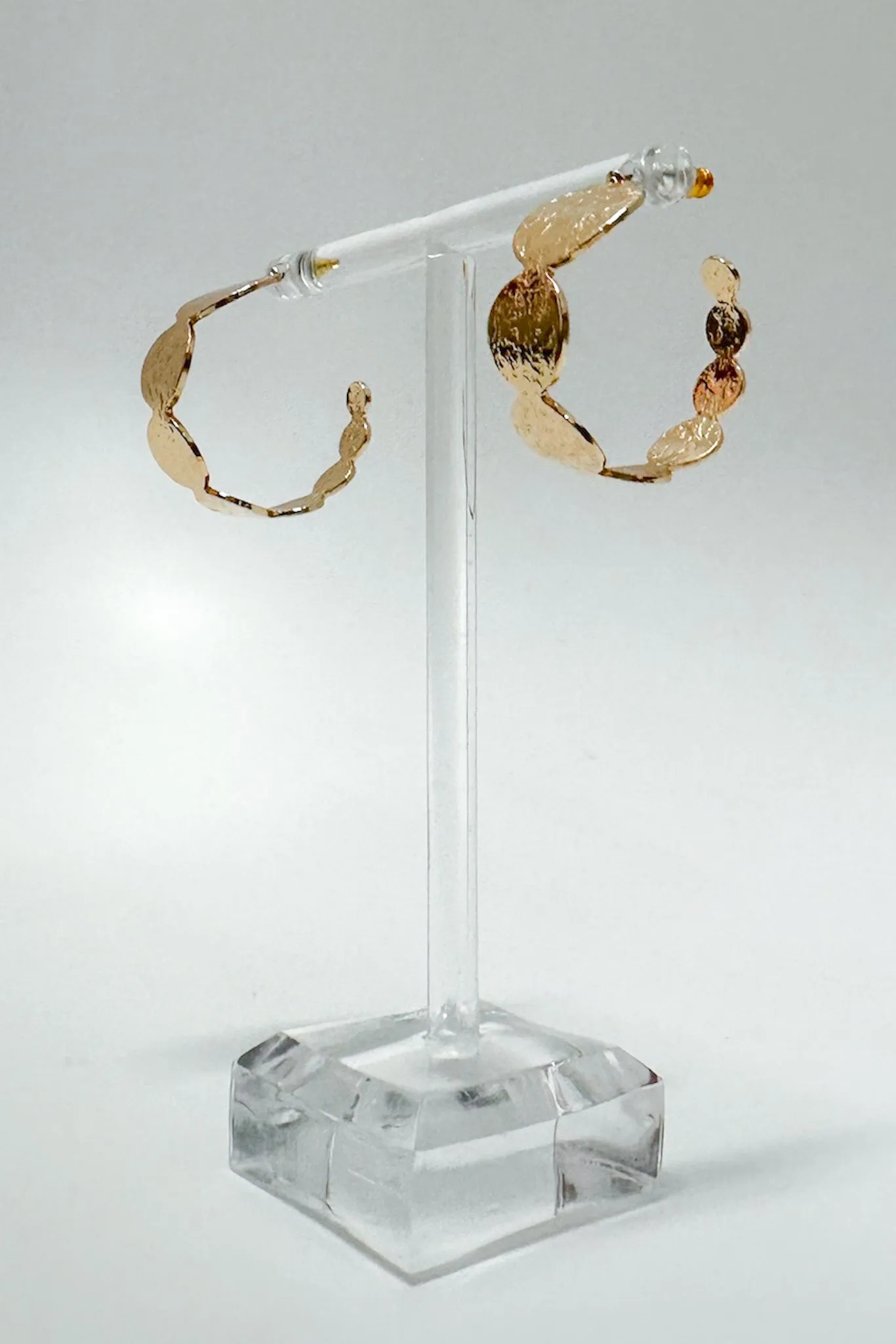 Abeni Graduated Round Hoop Earrings sold by Madison + Mallory