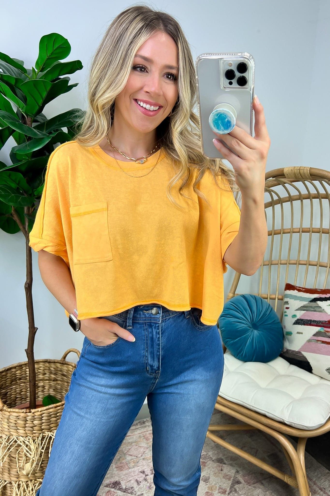 Falyn Relaxed Fit Top - FINAL SALE sold by Madison + Mallory product image thumbnail 4