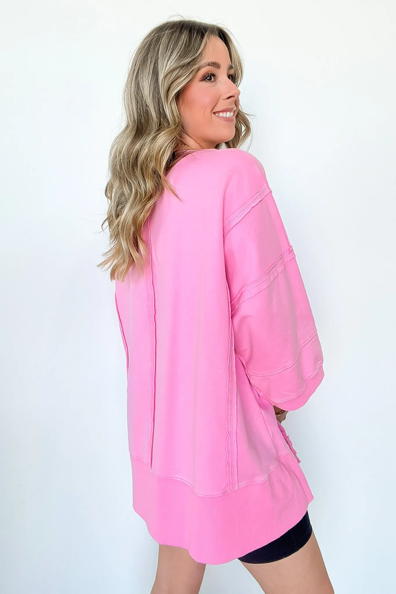 Cohen Relaxed Fit V-Neck Top - FINAL SALE sold by Madison + Mallory product image thumbnail 4
