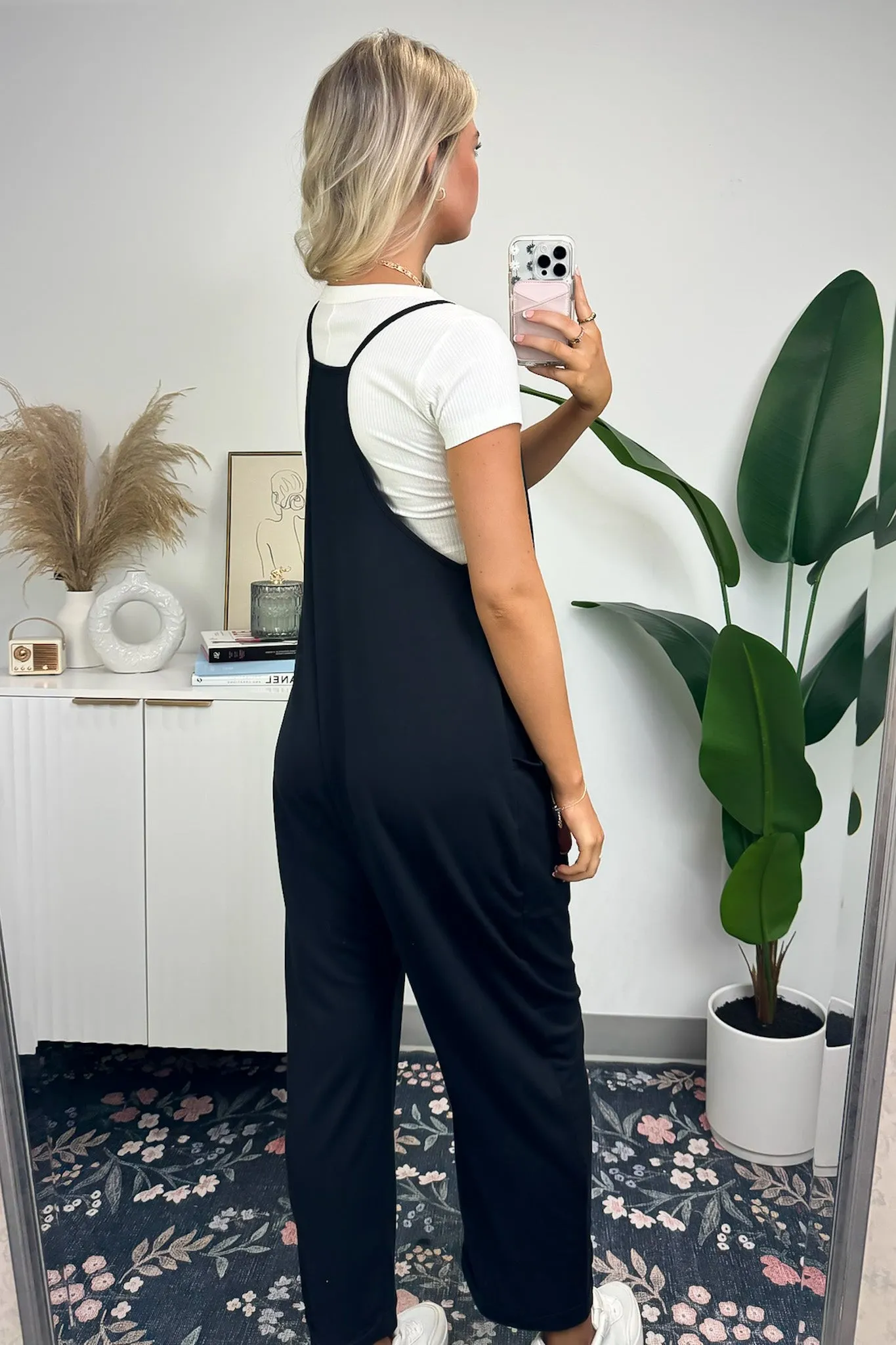 Heat Wave Relaxed Sleeveless Jumpsuit - FINAL SALE sold by Madison + Mallory product image thumbnail 3