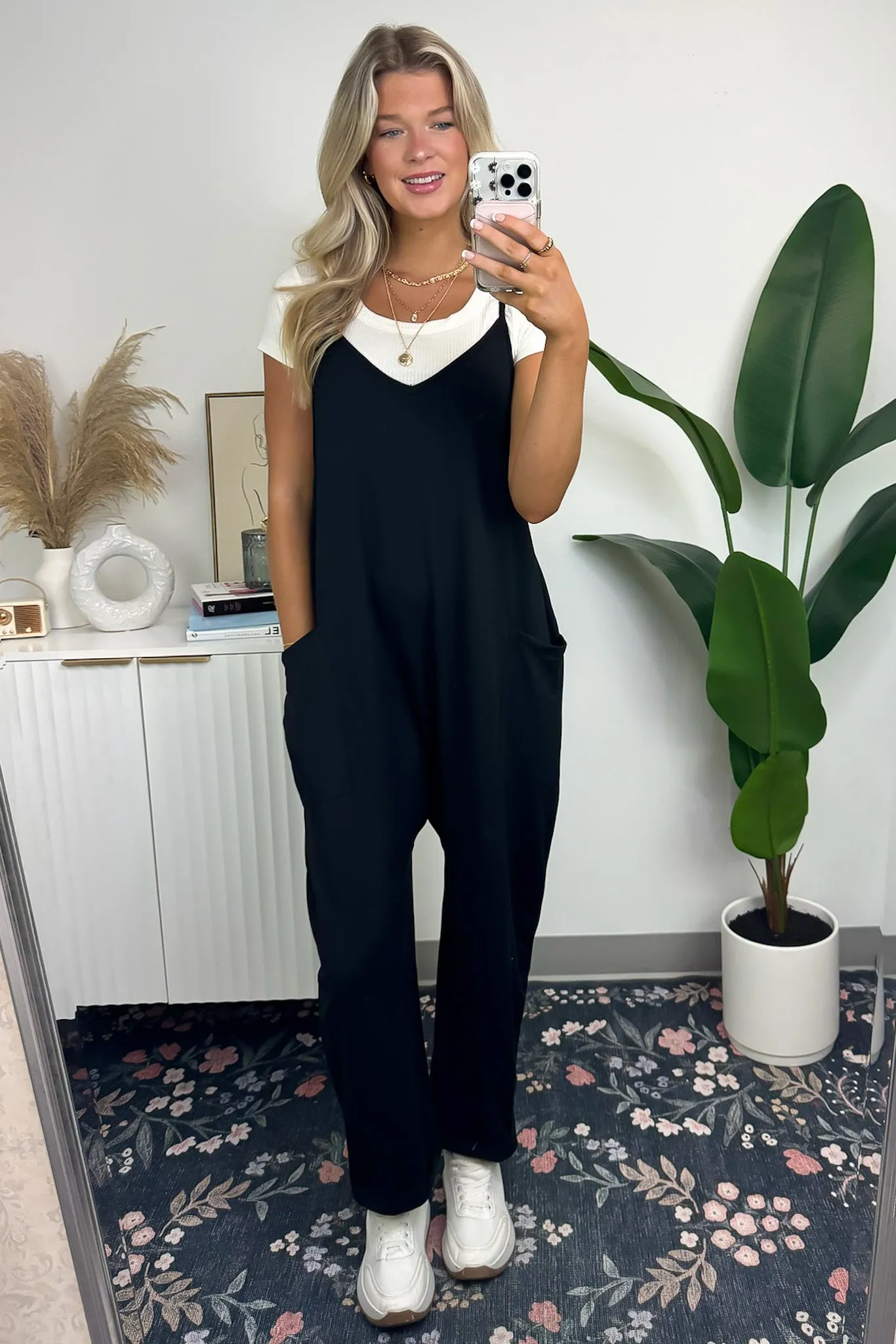 Heat Wave Relaxed Sleeveless Jumpsuit - FINAL SALE sold by Madison + Mallory