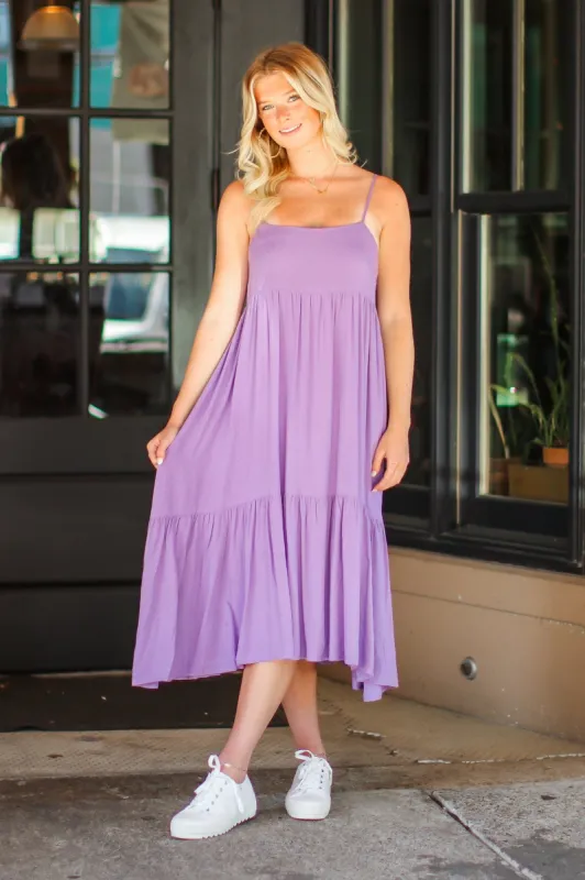 Chic Approach Flowy Tiered Dress - FINAL SALE sold by Madison + Mallory