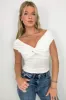 Precious Design Off Shoulder Twist Front Top - FINAL SALE sold by Madison + Mallory