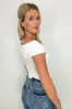 Precious Design Off Shoulder Twist Front Top - FINAL SALE sold by Madison + Mallory