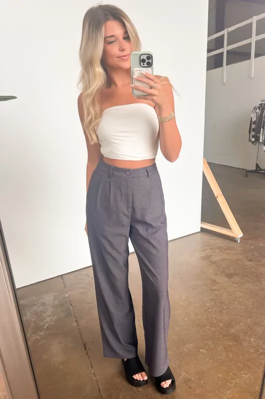 Trendsetting Poise High Rise Pleated Pants - FINAL SALE sold by Madison + Mallory