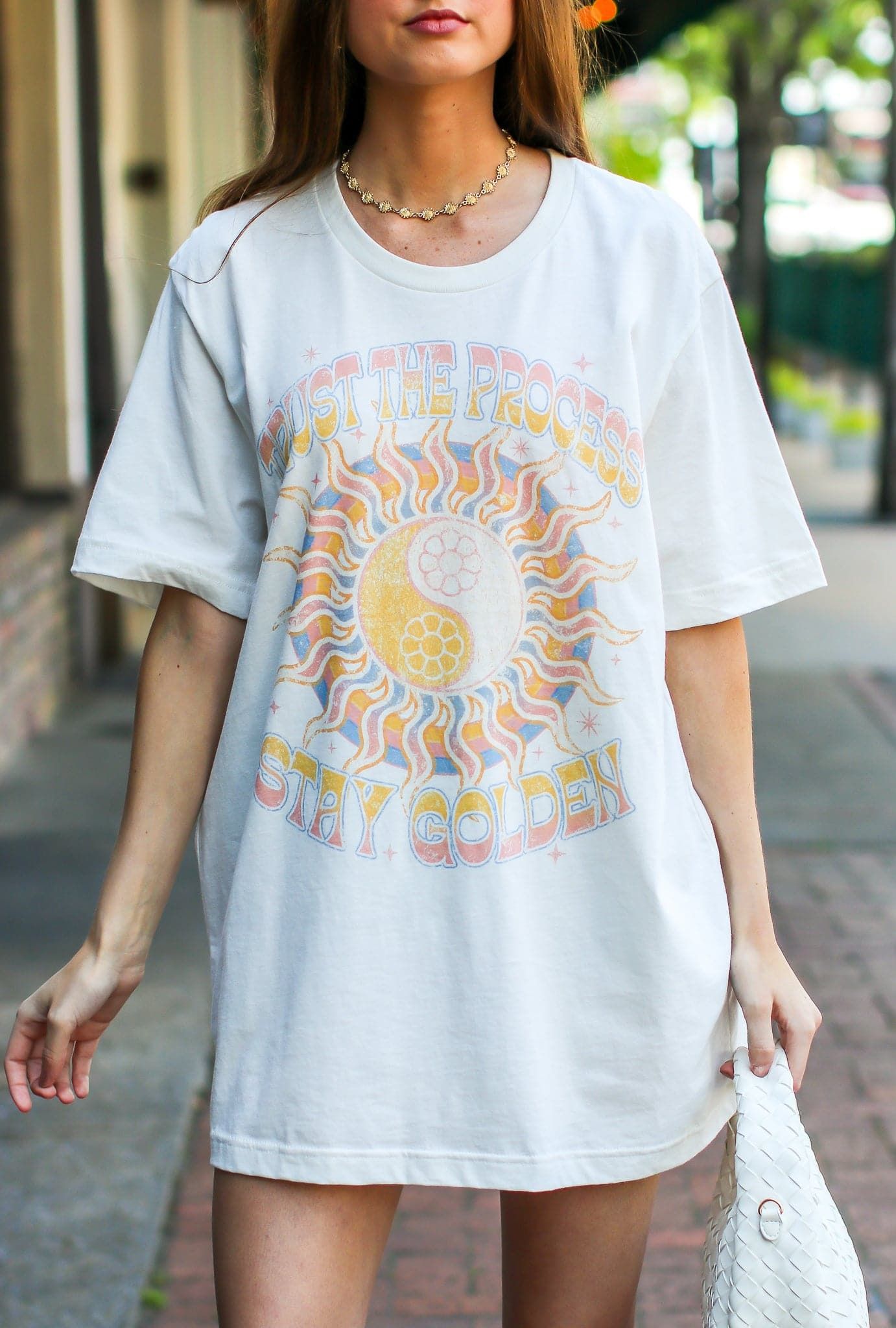 Trust the Process Yin Yang Vintage Graphic Tee - FINAL SALE sold by Madison + Mallory product image thumbnail 4