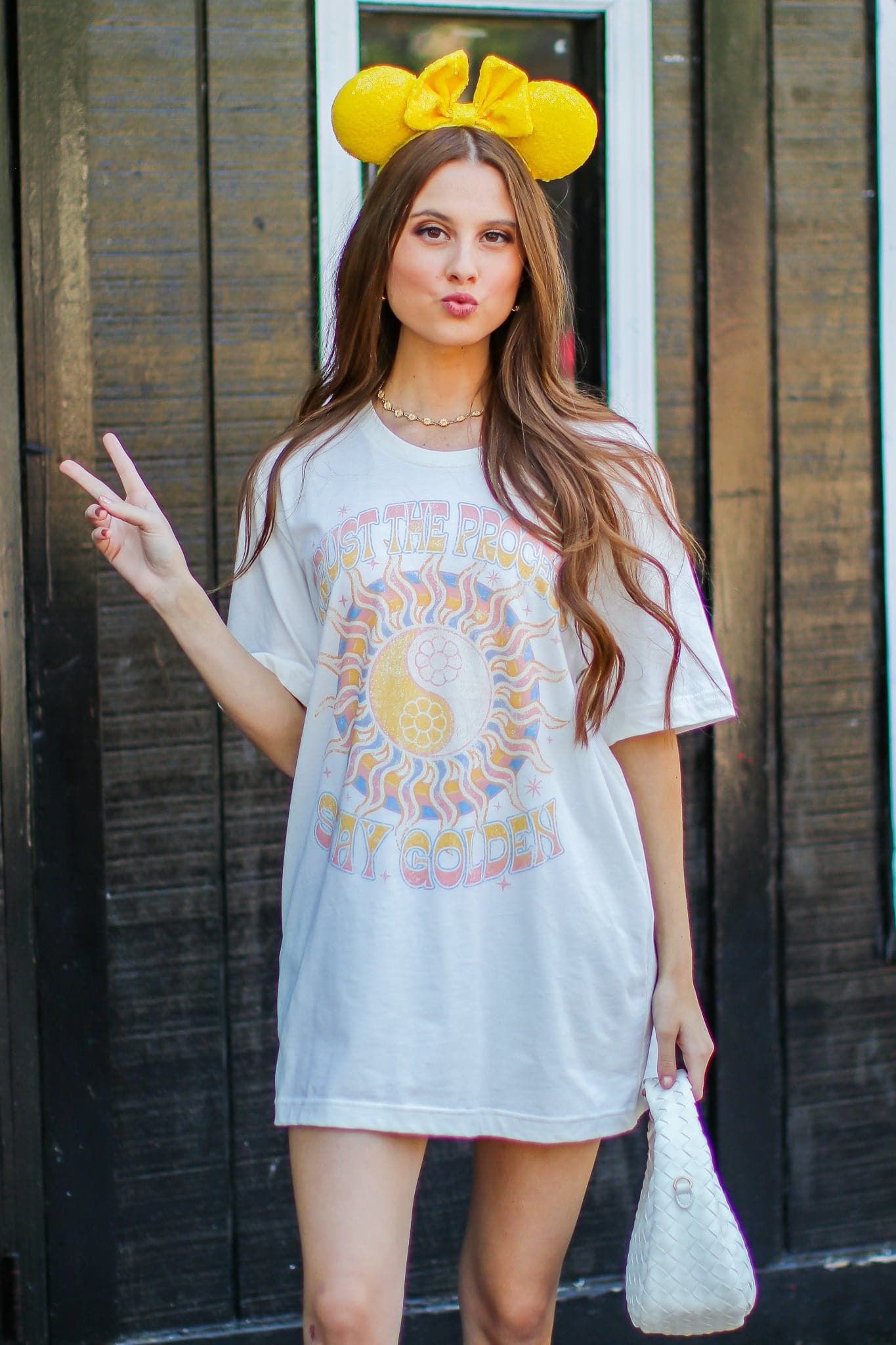 Trust the Process Yin Yang Vintage Graphic Tee - FINAL SALE sold by Madison + Mallory