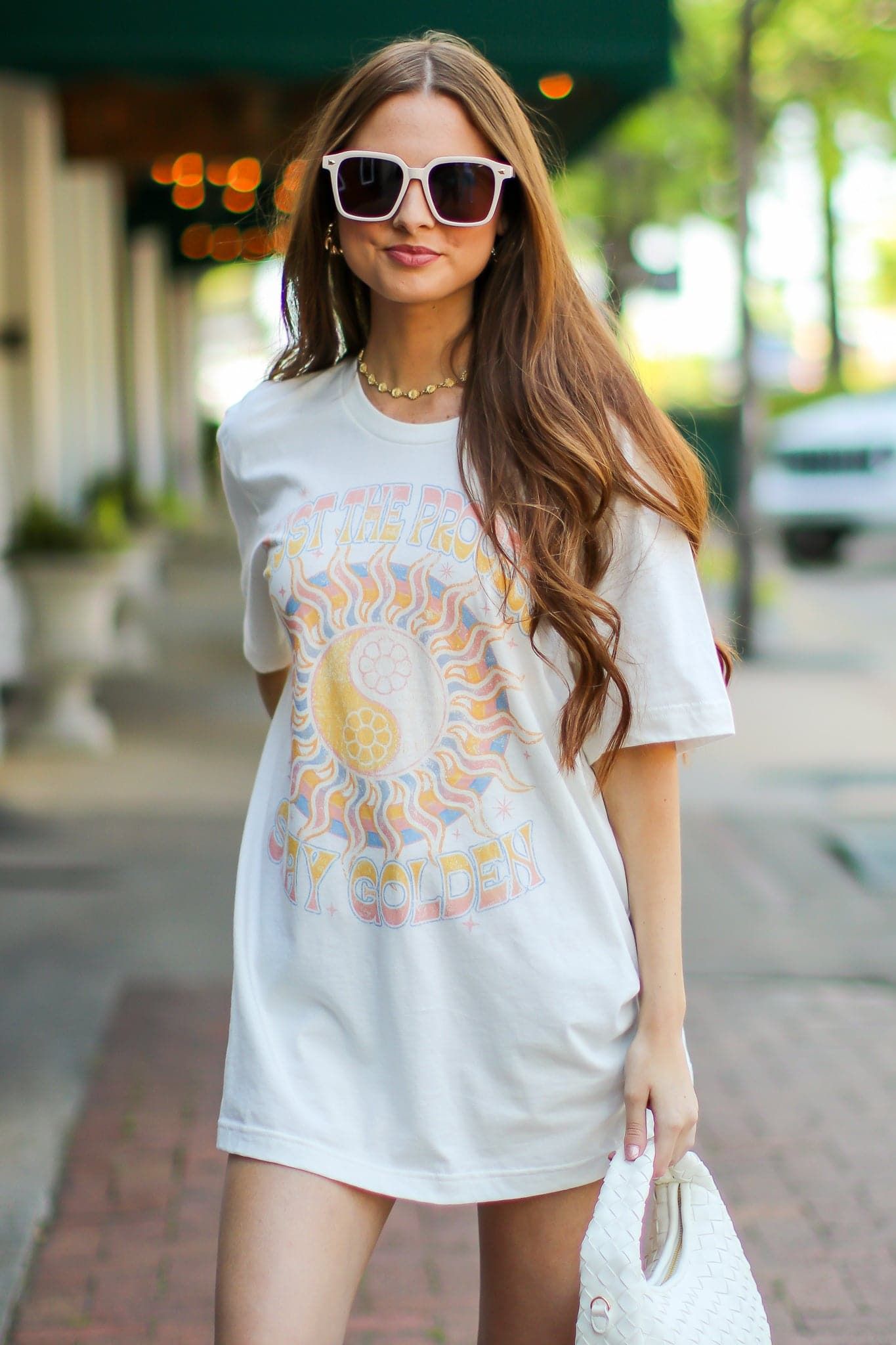 Trust the Process Yin Yang Vintage Graphic Tee - FINAL SALE sold by Madison + Mallory product image thumbnail 2