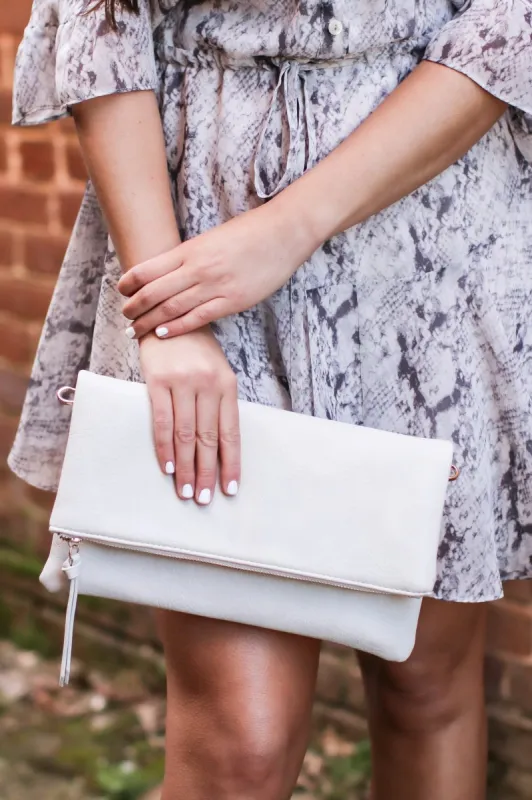 Upscale Fold Over Clutch - FINAL SALE sold by Madison + Mallory