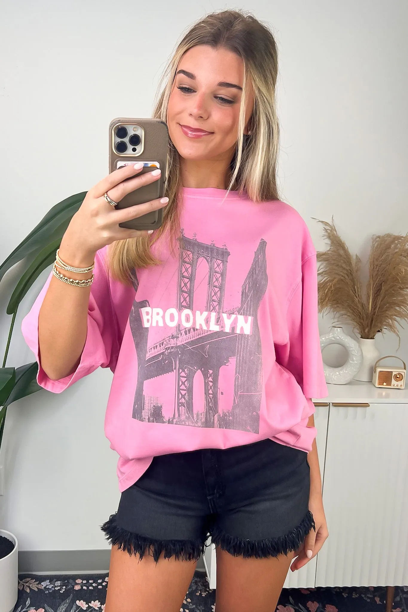 Brooklyn Bridge Vintage Graphic Tee - FINAL SALE sold by Madison + Mallory product image thumbnail 3