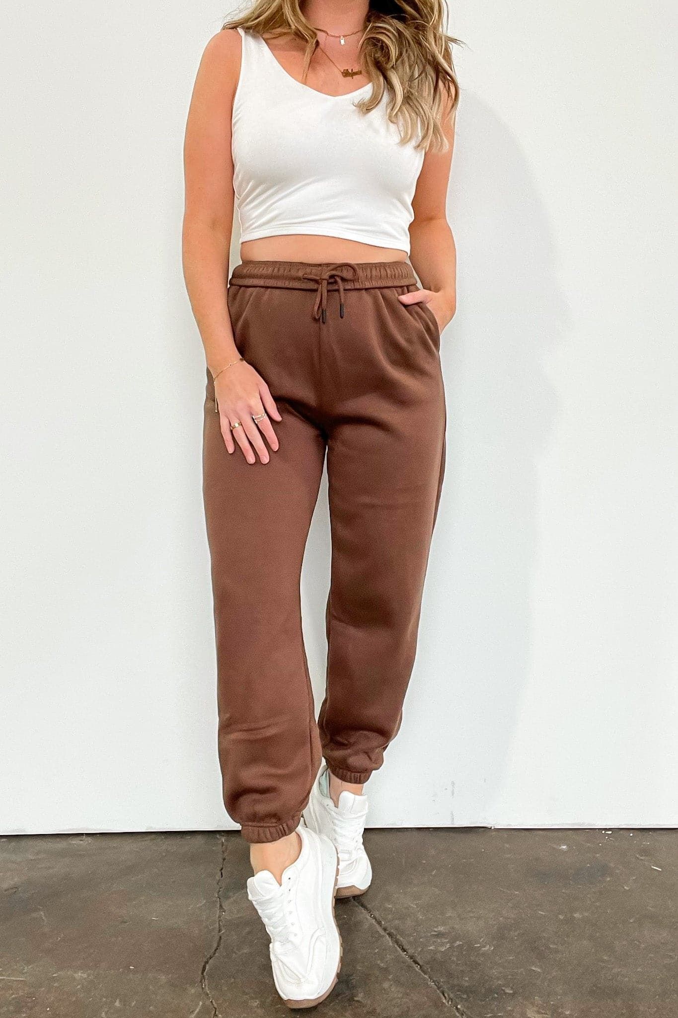 Jocelynn Fleece Lined Lounge Pants - FINAL SALE sold by Madison + Mallory product image thumbnail 3