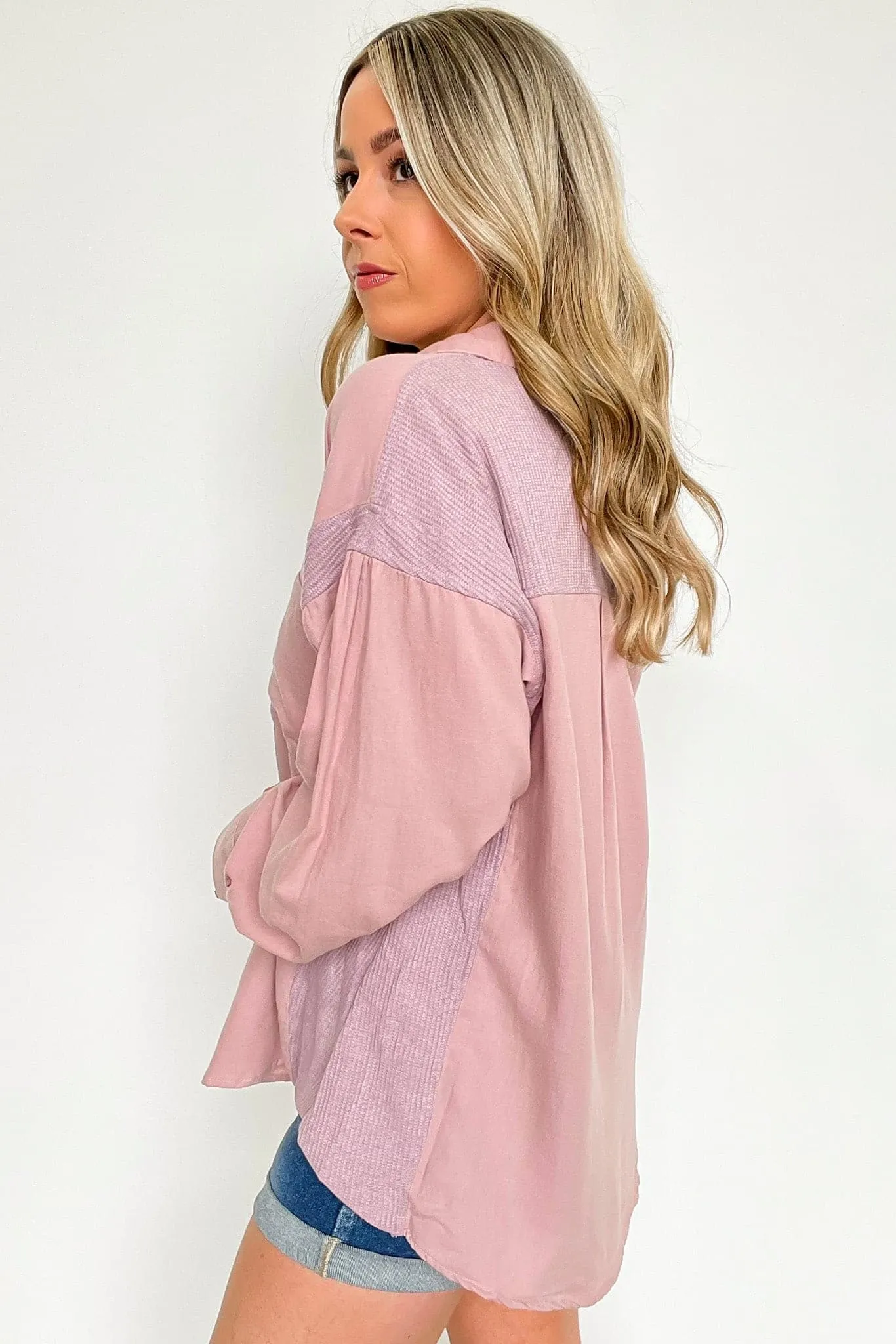 Jemmah Long Sleeve Button Top - FINAL SALE sold by Madison + Mallory product image thumbnail 5