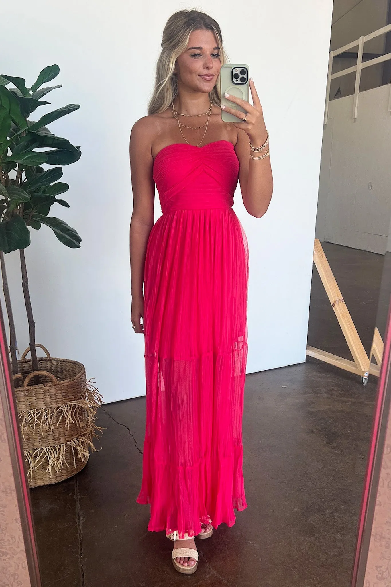 Proof of Perfection Tiered Smocked Maxi Dress - FINAL SALE sold by Madison + Mallory product image thumbnail 3