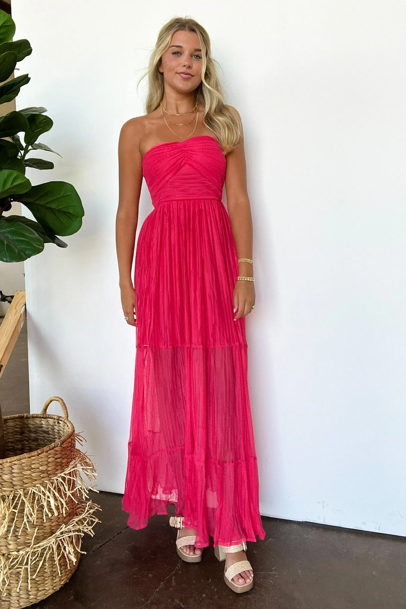 Proof of Perfection Tiered Smocked Maxi Dress - FINAL SALE sold by Madison + Mallory product image thumbnail 5