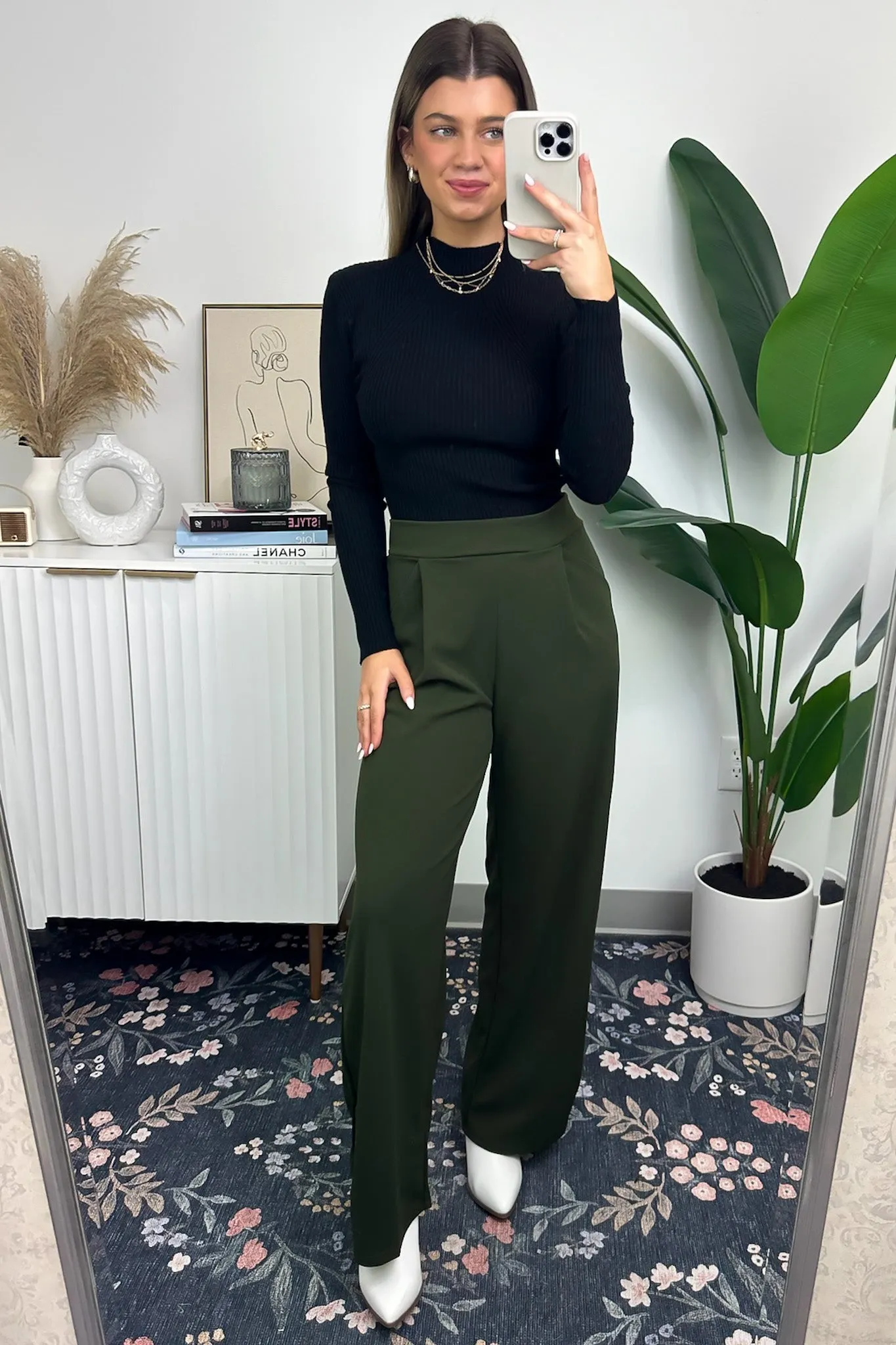 Practical Perfection High Waist Wide Leg Pants - FINAL SALE sold by Madison + Mallory product image thumbnail 5