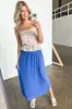 Thoughtful Charm Floral Lace Pleated Tank Top - FINAL SALE sold by Madison + Mallory