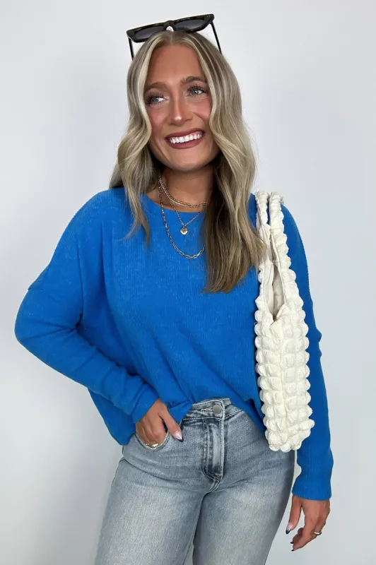 Cherilyn Ribbed Dolman Sleeve Top - FINAL SALE sold by Madison + Mallory