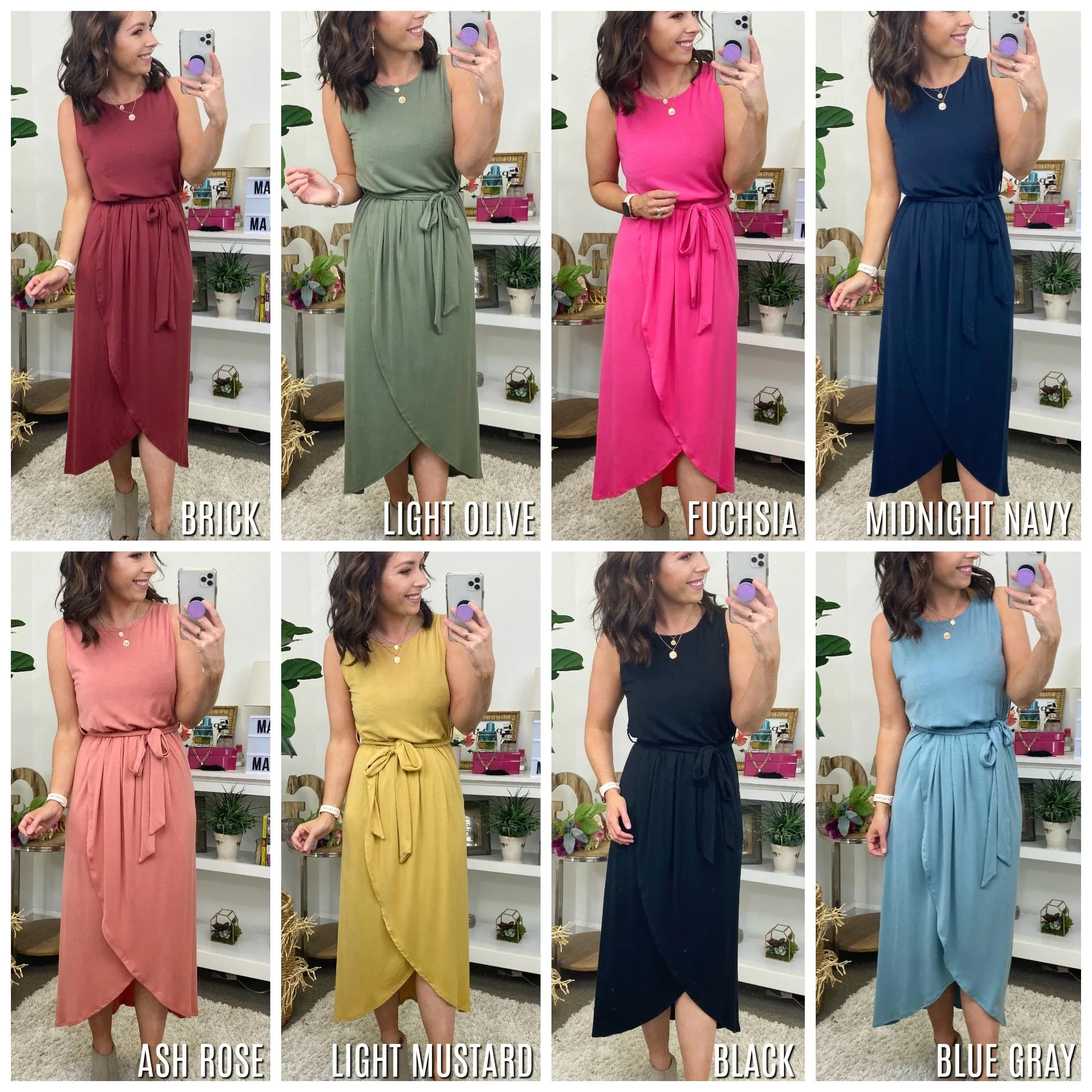 Leticiya Belted Tulip Dress - FINAL SALE sold by Madison + Mallory product image thumbnail 2