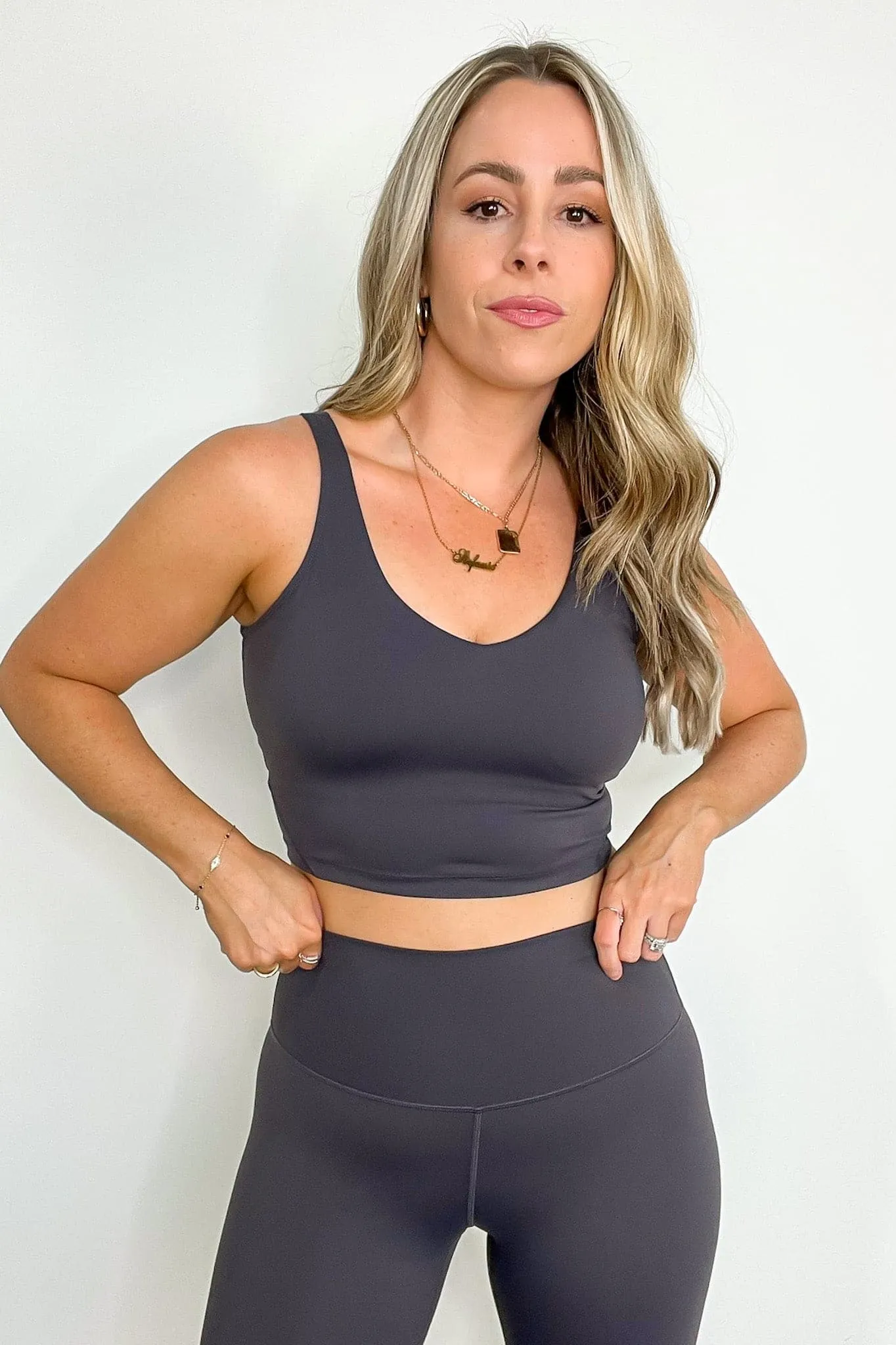 Aligned Performance Cropped Tank Top sold by Madison + Mallory product image thumbnail 4